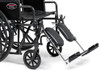 Advantage recliner wheelchair Swing-away elevating legrests included