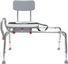 Eagle Health Sliding Transfer Bench w/ Swivel Seat 77662 77692