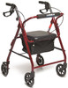 Lumex RJ4900 Walkabout Rollator red Lumex RJ4900 Walkabout Rollator red