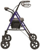 Set N' Go Wide Height Adjustable Rollator RJ4718 by Lumex