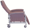 Lumex FR565G Preferred Care Medical Recliner rosewood side view