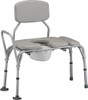 Nova 9073 Padded Transfer Bench with Commode Nova 9073 Padded Transfer Bench with Commode