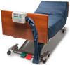 Lumex LS300 Select Alternating Pressure Mattress System pump mounts to footboard