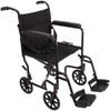 Probasics TCA1916BK Aluminum Transport Chair black