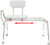 Eagle Health Sliding Transfer Bench 77211 77291 Eagle Health Sliding Transfer Bench 77211 77291