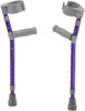 Drive FC120 Pediatric Forearm Crutches Wizard Purple Drive FC120 Pediatric Forearm Crutches Wizard Purple