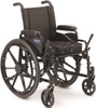 9000 Jymni pediatric wheelchair shown with optional Wheel lock extensions, seat cushion and rear anti-tippers are not standard