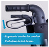 Carex Crosstour Rolling Walker locking hand brakes