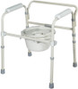 Drive 11148N-4 Folding Steel Commode frame assembly step 3