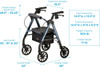 Nova STAR 8 Petite Rollator 4278