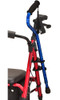 Nova 4263 STAR DX HD bariatric rollator optional cane holder CH-4200R