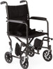 Medline Steel Transport Wheelchair MDS808200B