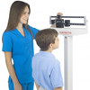 Detecto Eye Level Physician Scale 337 weighs up to 440 lbs. or 200 kg