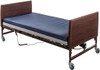 Full-Electric 42"W Bariatric Hospital Bed Bundle w/ Half Rails & Mattress by Drive