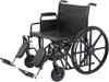 Array K7 heavy duty wheelchair Removable swing away elevating leg rests