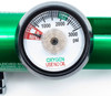 Oxygen Regulator 0-8 LPM CGA870 Barb Outlet by Rhythm Healthcare