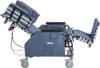 Drive CLN400-20 Rose Comfort Max Medical Recliner side view partial recline