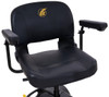 Buzzaround LT GB108B scooter standard swivel seat with flip back arms