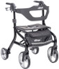 Nitro Sprint tall rollator in black