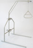 Freestanding trapezes includes trapeze and floor stand legs