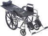 Chariot RC reclining wheelchair back reclines up to 180 degrees