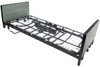 Protekt Akra-FE full electric bed only with casters on inner legs provides bed deck height as low as 9.25"