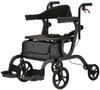 Gemini 4500BK Hybrid Transport Chair Rollator