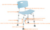Rhythm B4500 Bariatric Shower Chair features Rhythm B4500 Bariatric Shower Chair features
