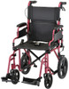 Nova 353 Transport Chair red