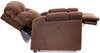 Golden PR511 Cloud Plus Tucker Hazelnut side view reclined