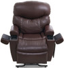 Golden PR511-MXW Cloud Plus Wide Brisa Coffee Bean raised front view with front arms open