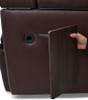 Golden PR511-MXW Cloud Plus Wide includes removable tray table that connects to side of chair for storage