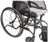 AeroFly Ultra Lite Wheelchair includes removable seat and back padded overlay cushions AeroFly Ultra Lite Wheelchair includes removable seat and back padded overlay cushions