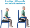 Carex Uplift Premium Power Seat Lift provides 100% gentle and safe lift assistance