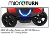 Golden GB150 Buzzaround XL Scooter microturn technology offers only 39" turning radius