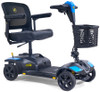 Golden Buzzaround XL GB150 Scooter blue front right angle view
