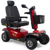 Golden GR596 Eagle All Terrain Scooter red
