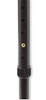 Medline Bariatric Quad Cane Large Base features push button height adjustment in 1" increments