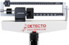 Detecto 439 Physician Scale w/ Height Rod weighs up to 450 lbs.