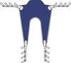 Invacare reliant transfer sling diagram