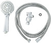 Drive RTL12045 Handheld Shower Massager includes 84" hose and shower arm mount
