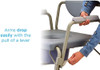 Nova 8583 Heavy Duty Drop Arm Commode arms drop easily with pull of lever