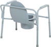 Drive 11117N Heavy Duty Folding Commode rear view