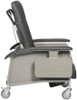 Drive D577 Clinical Recliner Charcoal in upright position Drive D577 Clinical Recliner Charcoal in upright position