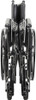 Sentra EC heavy duty wheelchair folded
