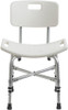 Heavy Duty Bath Chair with Back 12021KD by Drive