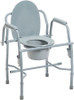 Drive 11125KD drop arm commode with arms up