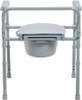 Steel Folding Commode Chair 11148-1 by Drive