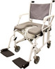 Shower Commode Chair w/ 6'' Wheels S900 by Tuffcare