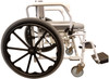 Tuffcare S970 Shower Commode Wheelchair side view